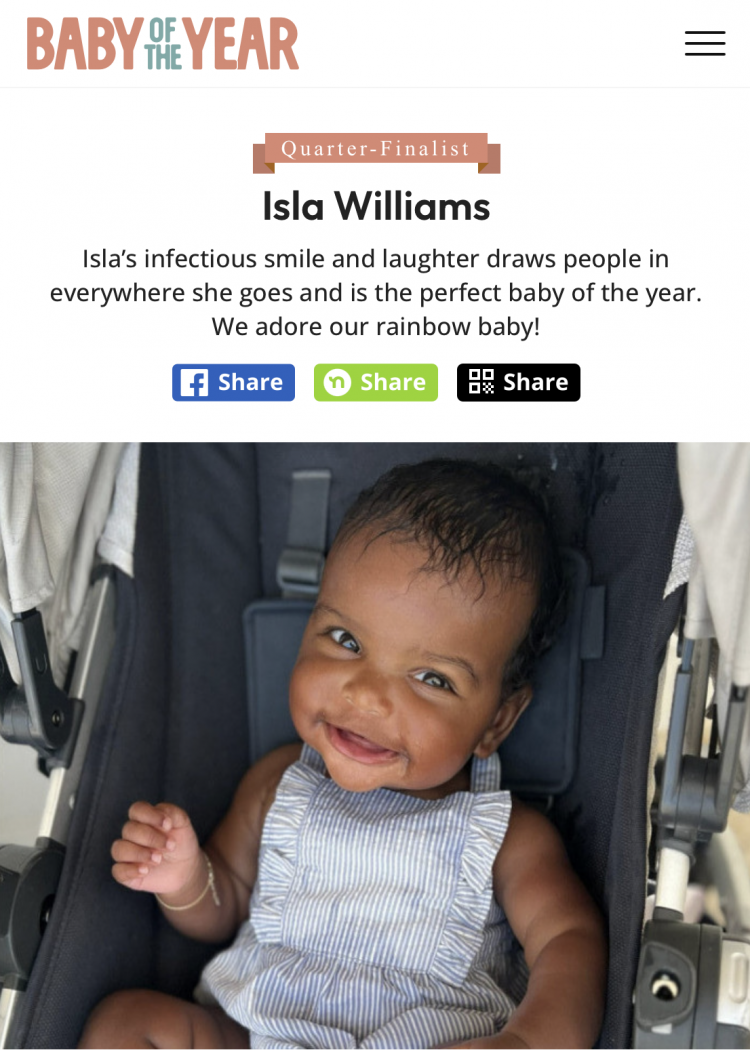 Please vote for Isla!